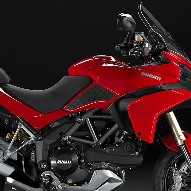 Ducati 1200 Black On Bike